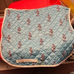 Pony saddle pad Thelwell print